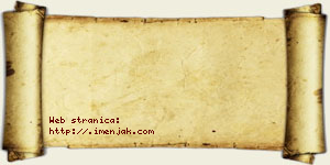 Isidora Ajdačić vizit kartica